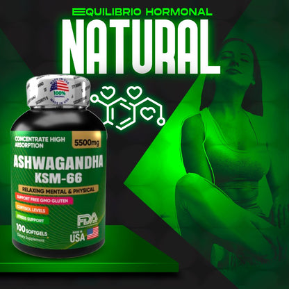 Ashwagandha KSM66 x 100 softgels